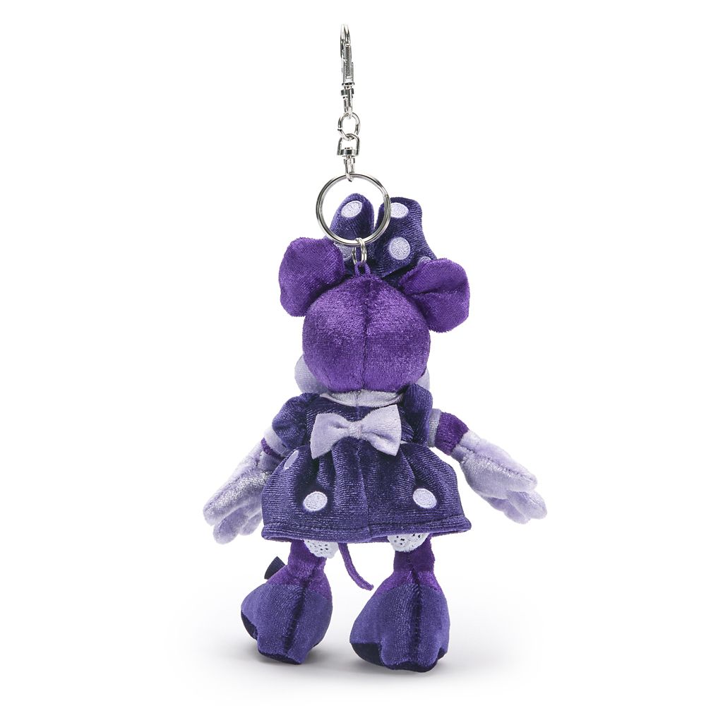 Minnie Mouse Plush Keychain Bag Charm &ndash; Purple &ndash; 8'' &ndash; Exclusive &ndash; D23: The Ultimate Disney Fan Event