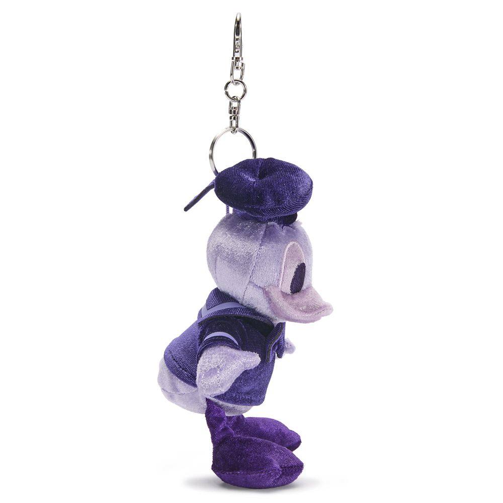 Donald Duck Plush Keychain Bag Charm &ndash; Purple &ndash; 7 1/4'' &ndash; Exclusive &ndash; D23: The Ultimate Disney Fan Event