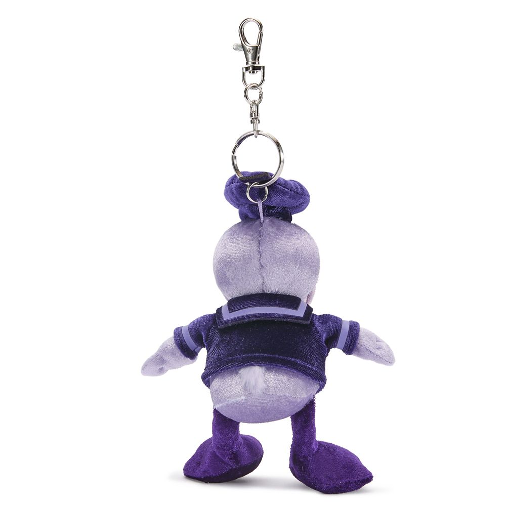 Donald Duck Plush Keychain Bag Charm &ndash; Purple &ndash; 7 1/4'' &ndash; Exclusive &ndash; D23: The Ultimate Disney Fan Event