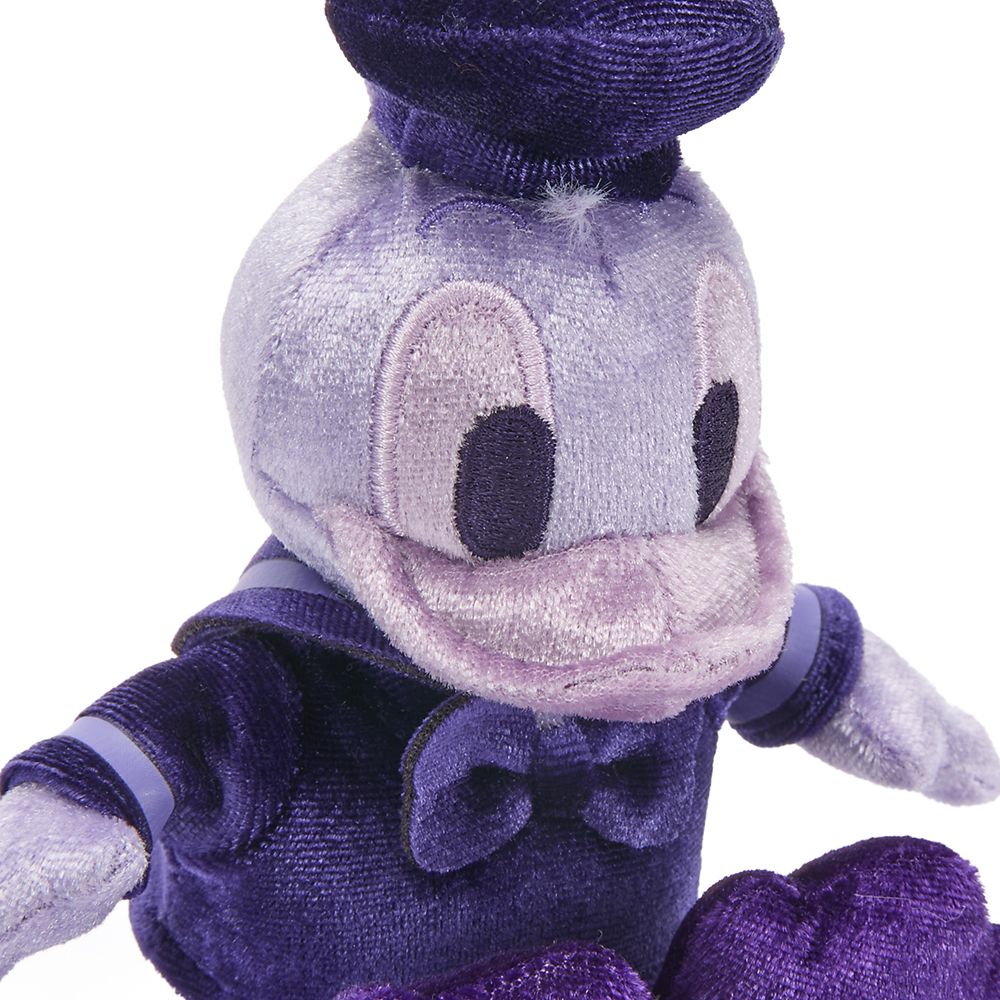 Donald Duck Plush Keychain Bag Charm &ndash; Purple &ndash; 7 1/4'' &ndash; Exclusive &ndash; D23: The Ultimate Disney Fan Event