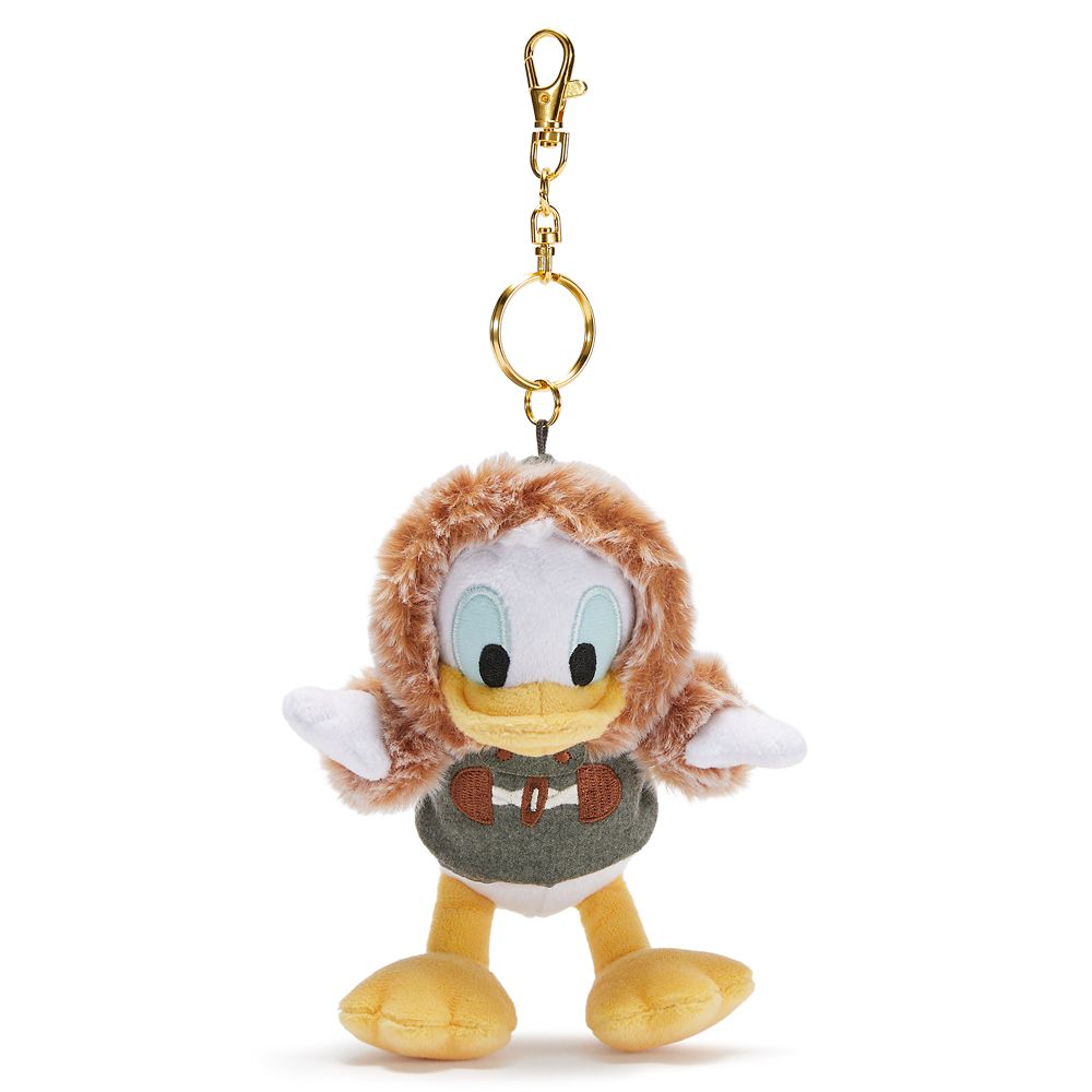 Donald Duck Duffle Plush Keychain Bag Charm &ndash; 6'' &ndash; Disney Store Japan
