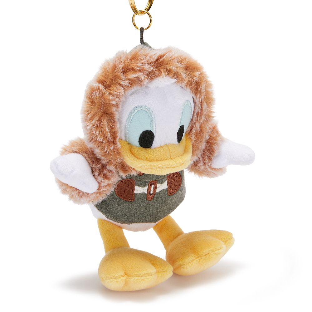 Donald Duck Duffle Plush Keychain Bag Charm &ndash; 6'' &ndash; Disney Store Japan