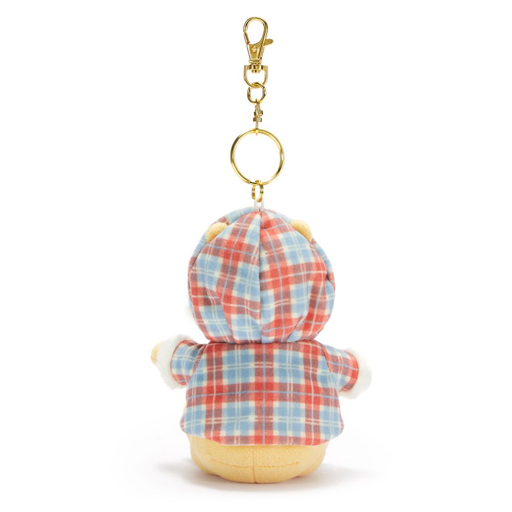 Winnie the Pooh Duffle Plush Keychain Bag Charm &ndash; 5 1/2'' &ndash; Disney Store Japan