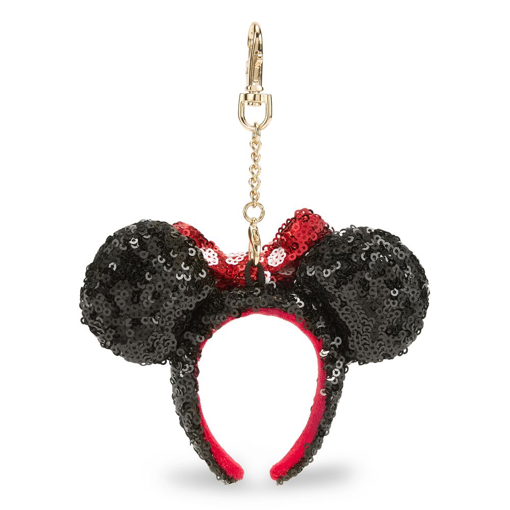 Minnie Mouse Sequin Ear Headband Bag Charm &ndash; Polka Dots