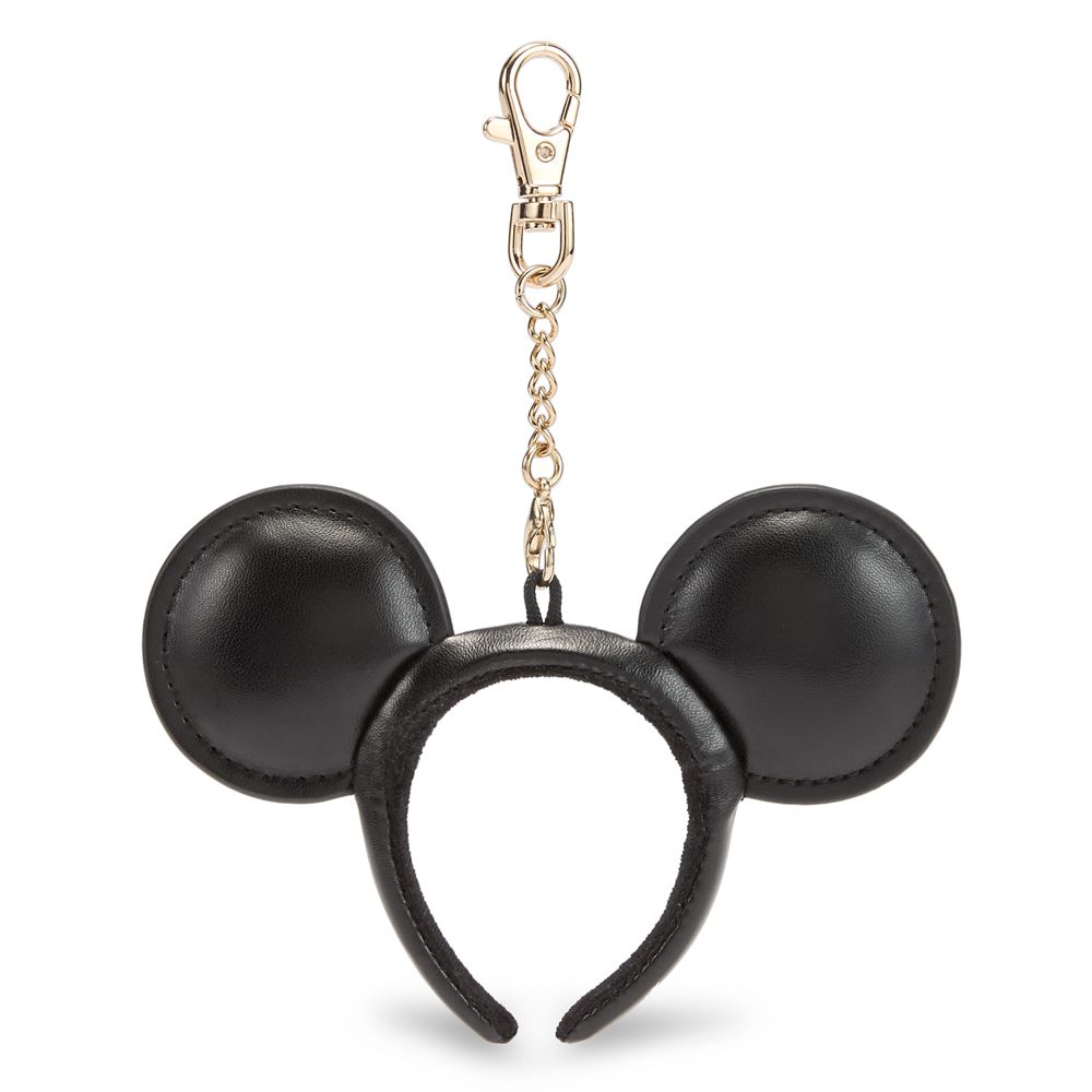 Mickey Mouse Ear Headband Bag Charm &ndash; Black