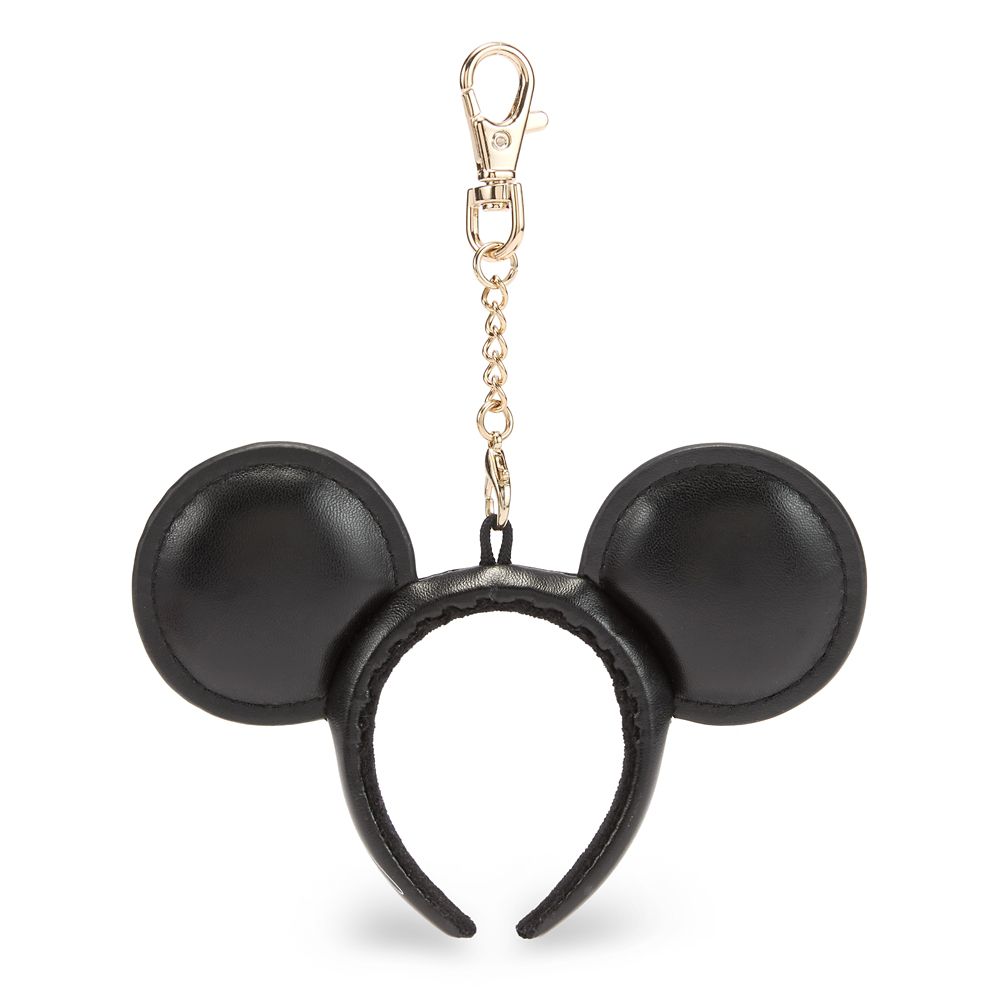Mickey Mouse Ear Headband Bag Charm &ndash; Black