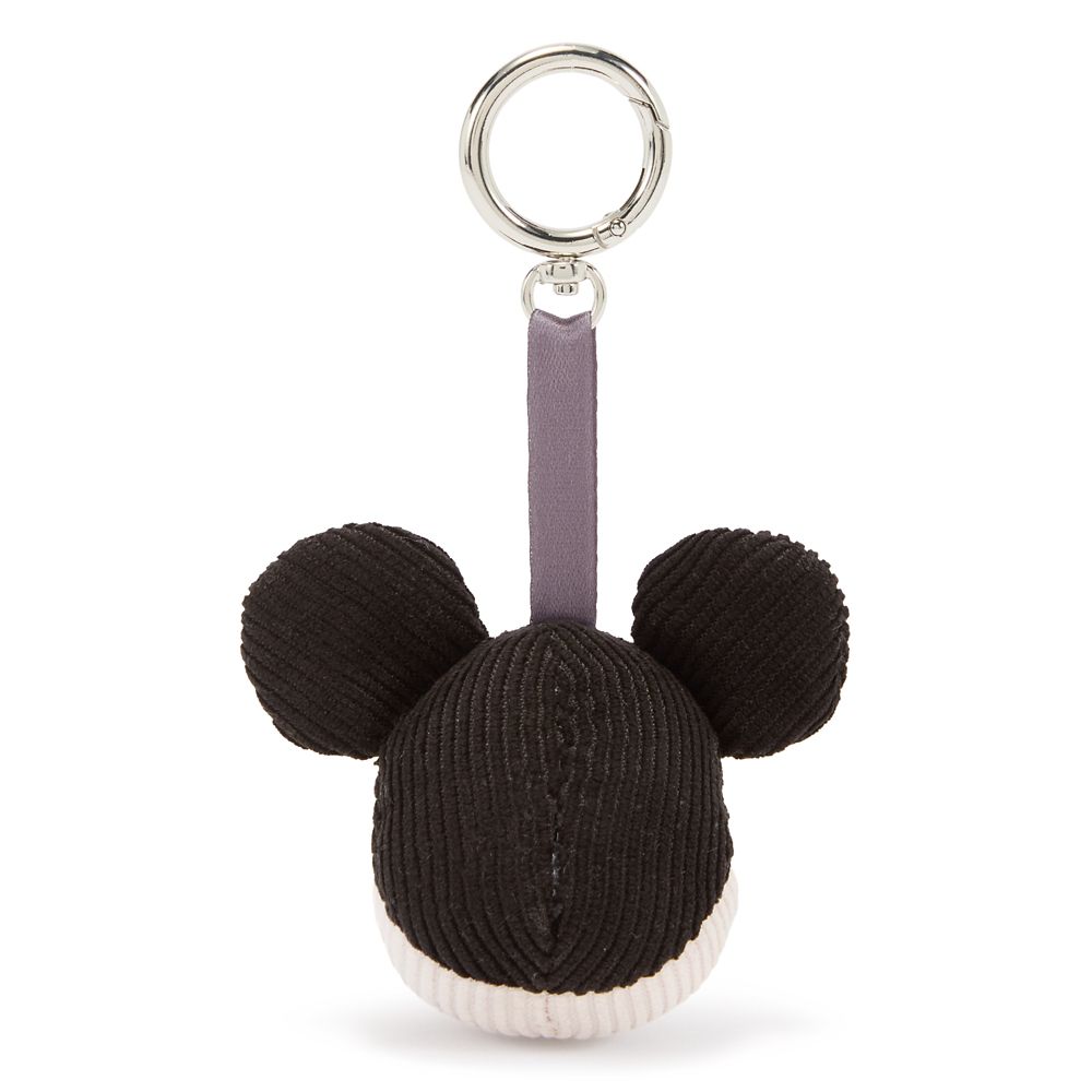 Mickey Mouse Corduroy Plush Keychain Bag Charm