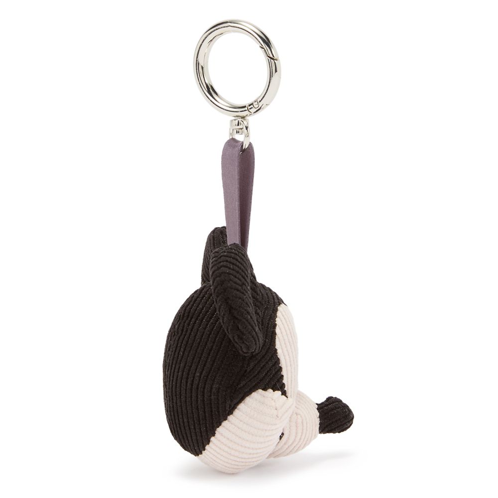 Mickey Mouse Corduroy Plush Keychain Bag Charm