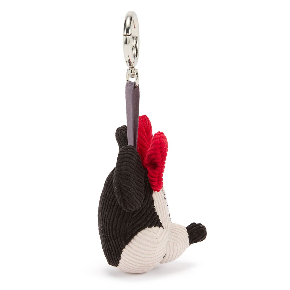 Minnie Mouse Corduroy Plush Keychain Bag Charm