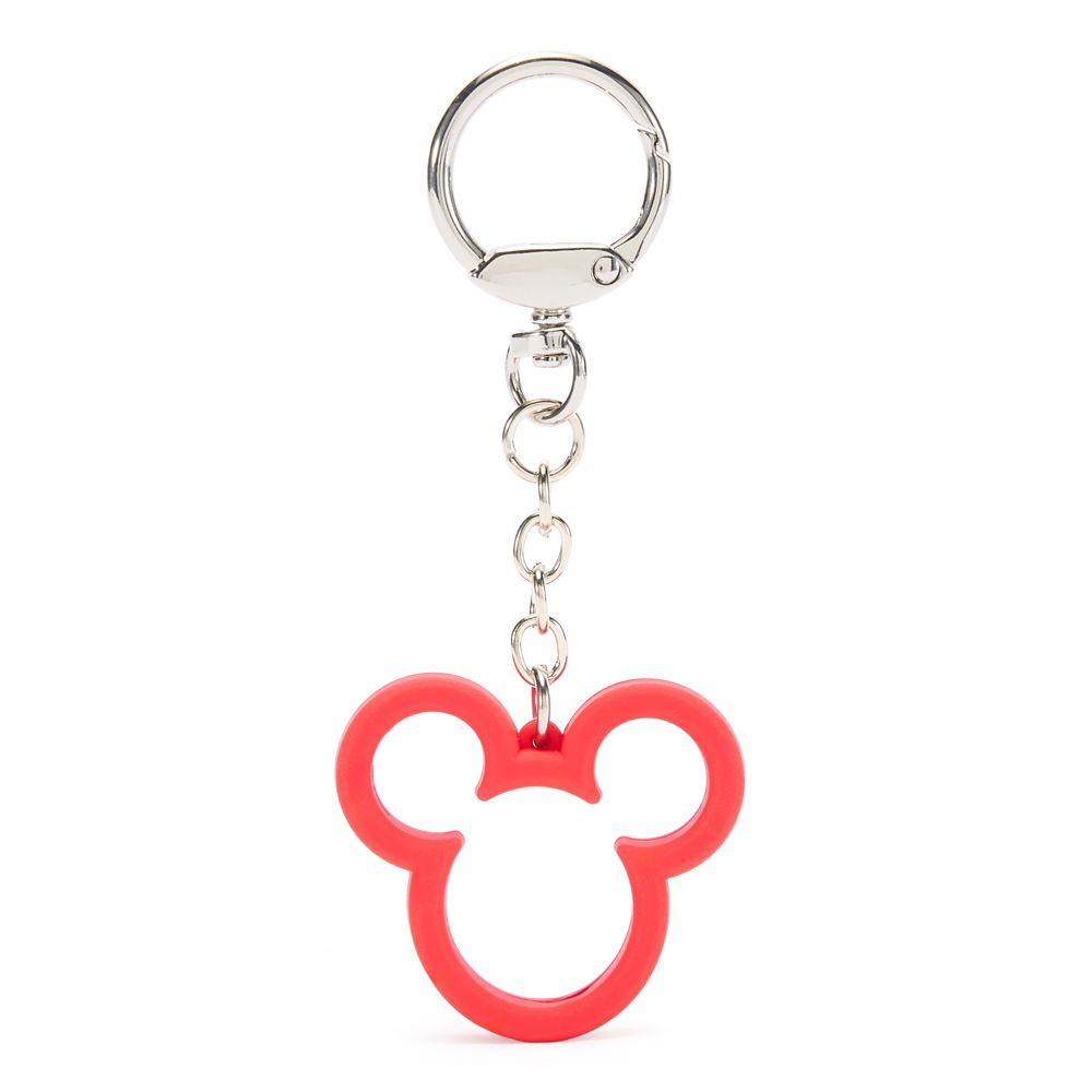 Mickey Mouse Icon Silicone Keychain Bag Charm