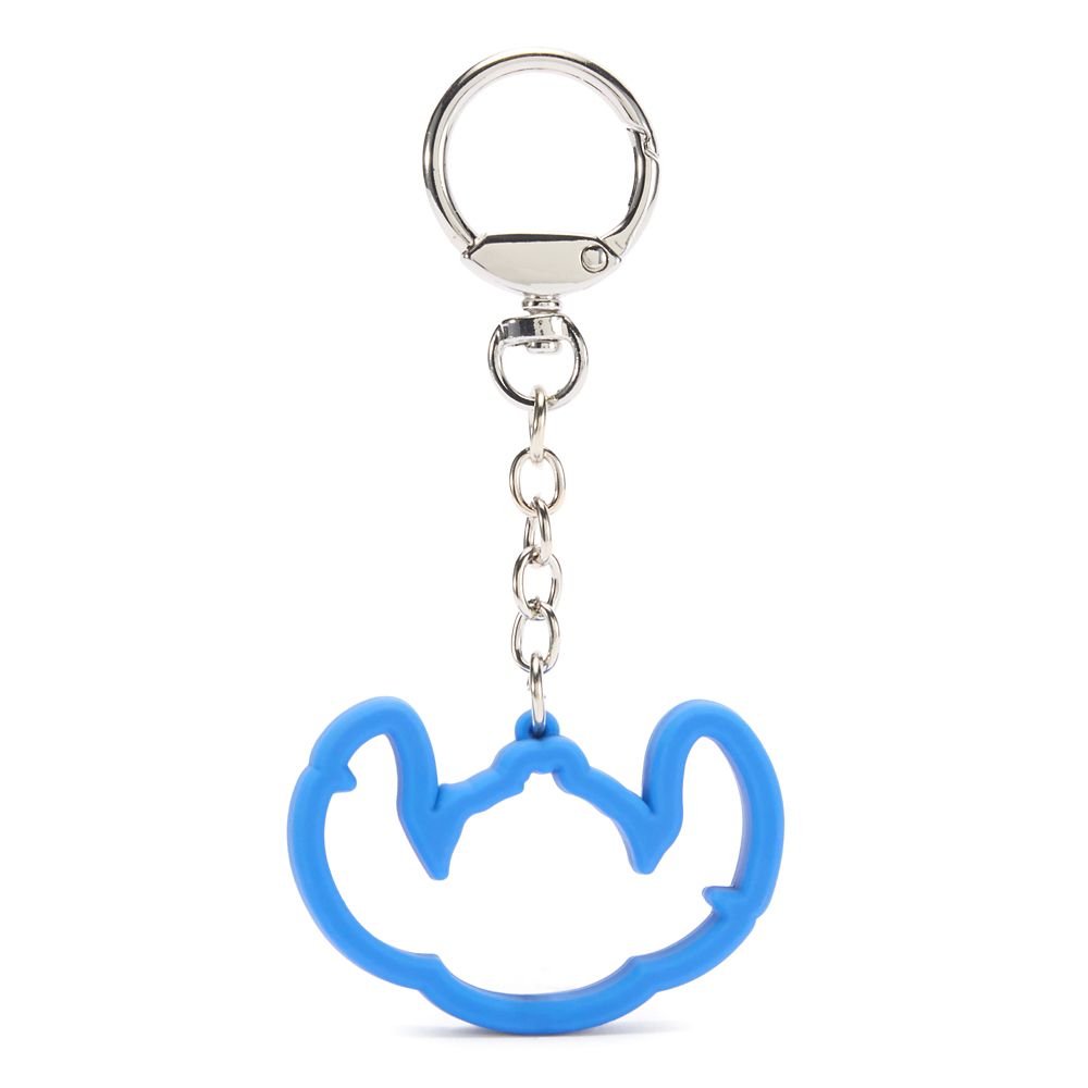 Stitch Icon Silicone Keychain Bag Charm &ndash; Lilo & Stitch