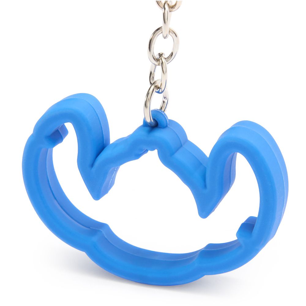 Stitch Icon Silicone Keychain Bag Charm &ndash; Lilo & Stitch