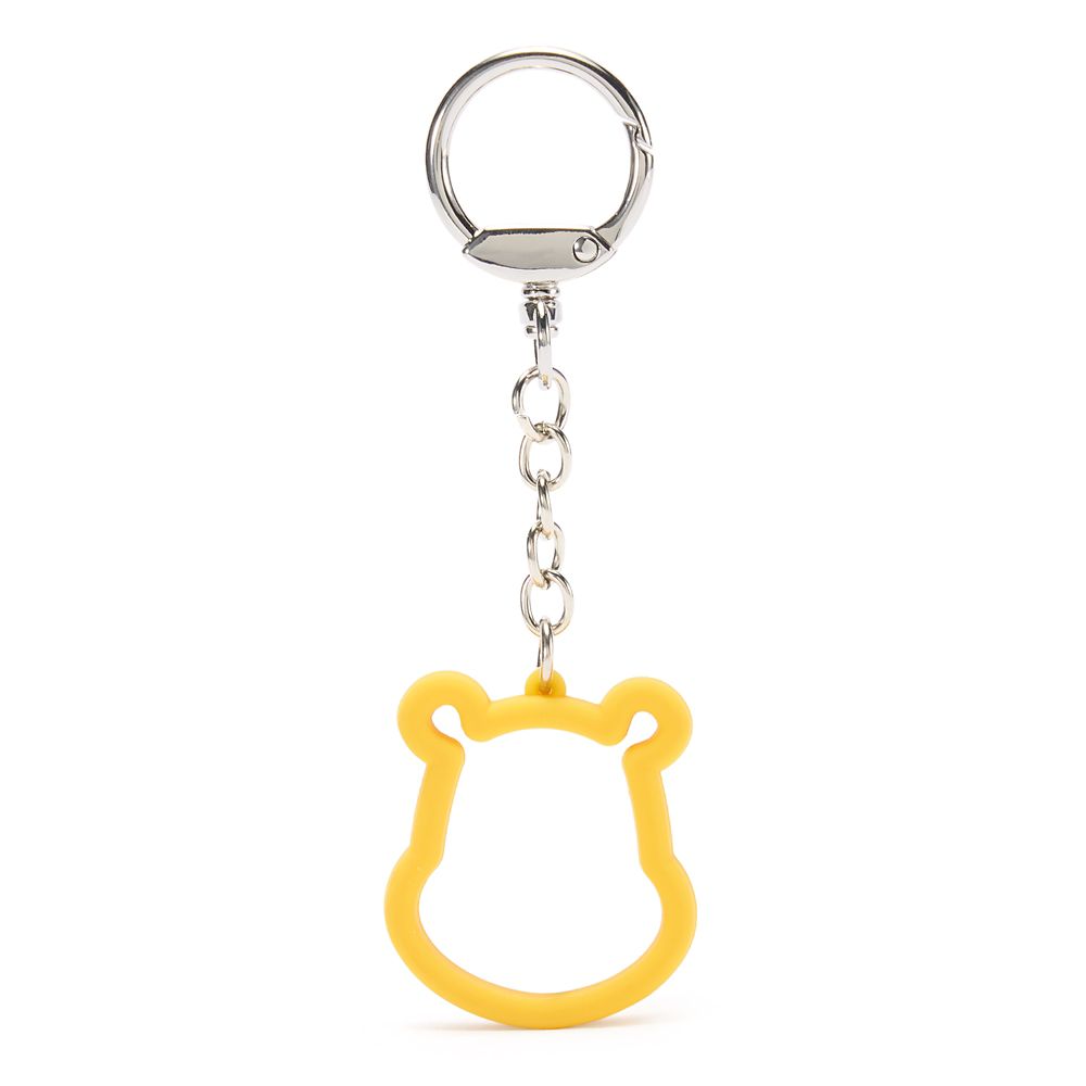Winnie the Pooh Icon Silicone Keychain Bag Charm