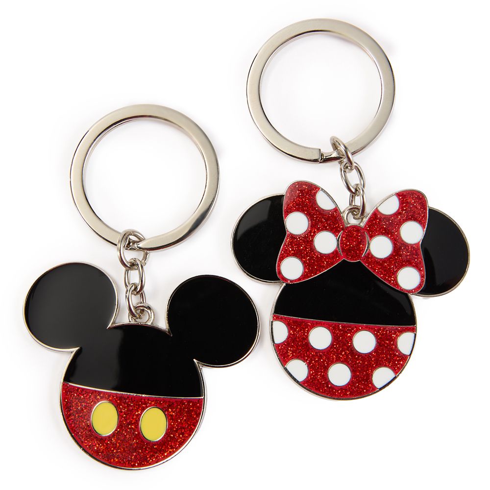 Mickey Mouse and Friends Icon Keychain Set