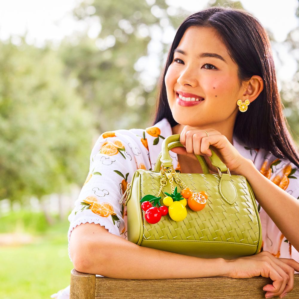 Mickey Mouse Icon Pineapple Bag Charm