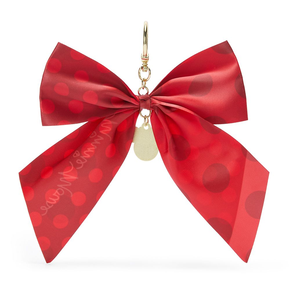 Minnie Mouse Bow Bag Charm