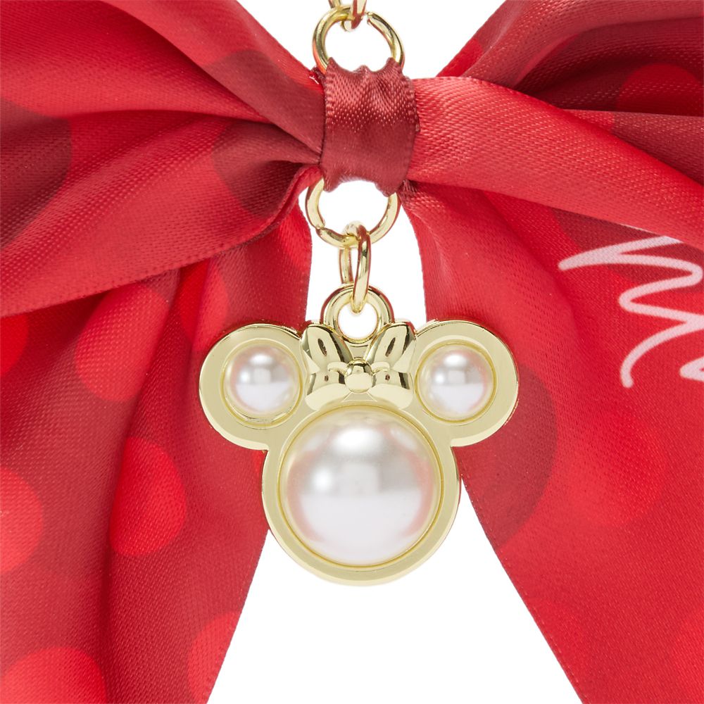Minnie Mouse Bow Bag Charm