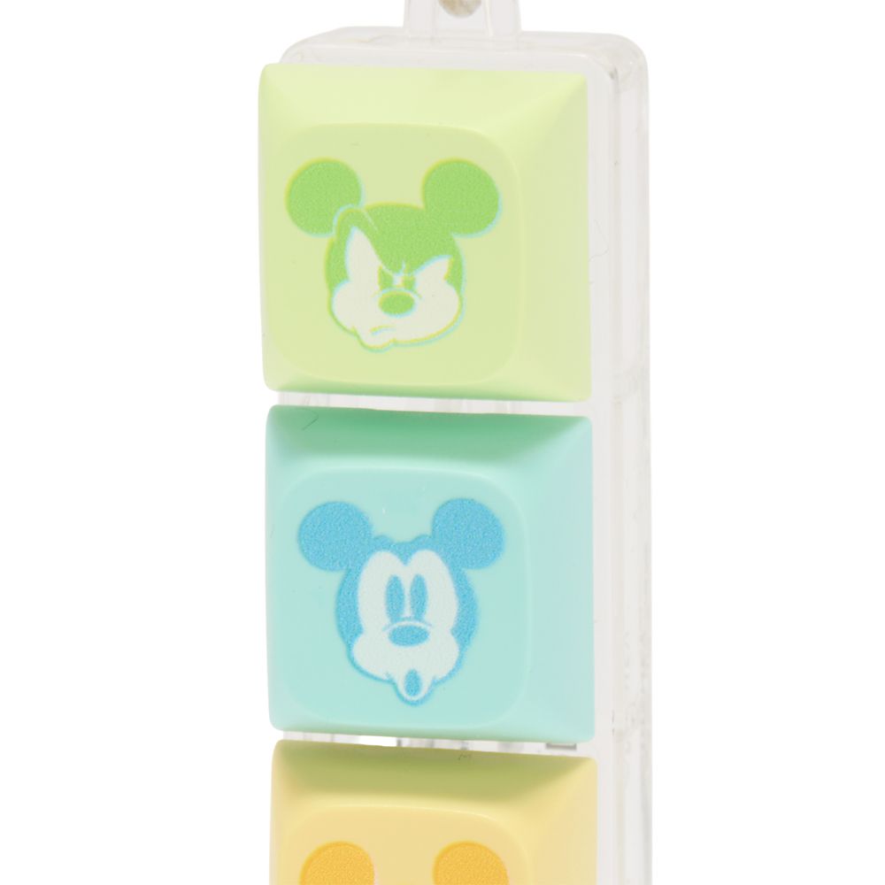 Mickey Mouse Keyboard Fidget Keychain Bag Charm