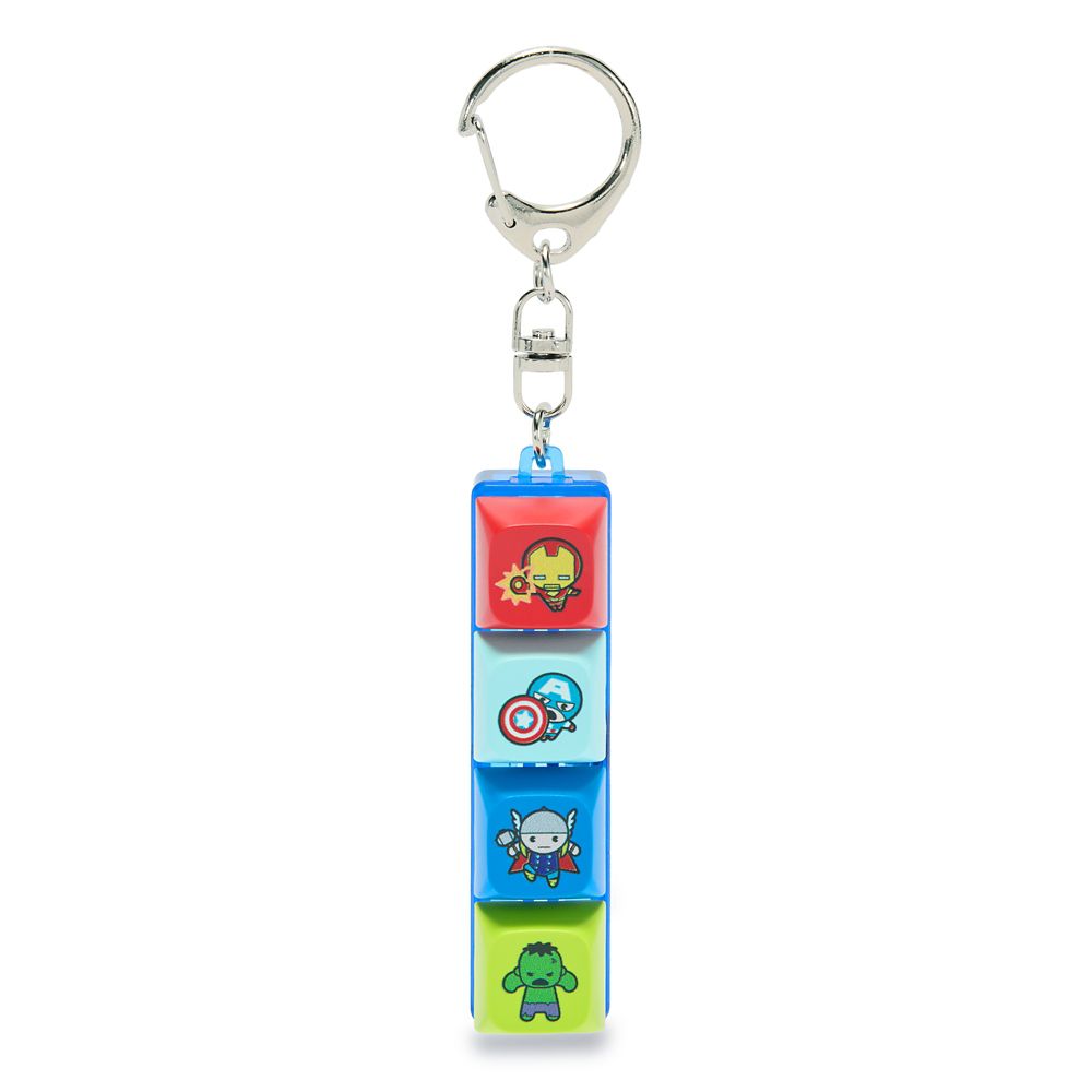 Marvel Keyboard Fidget Keychain Bag Charm