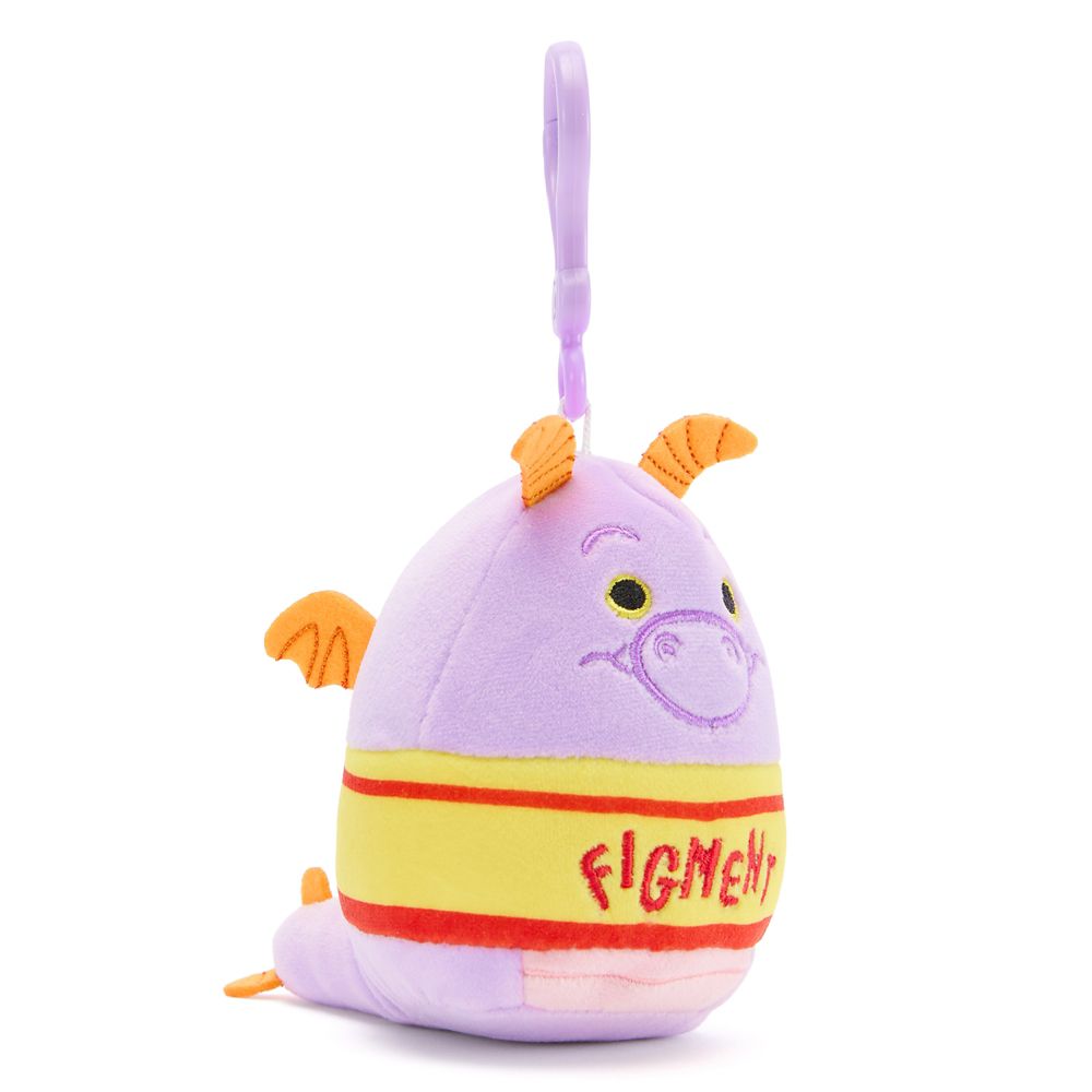 Figment Squishmallow Plush Bag Charm &ndash; EPCOT
