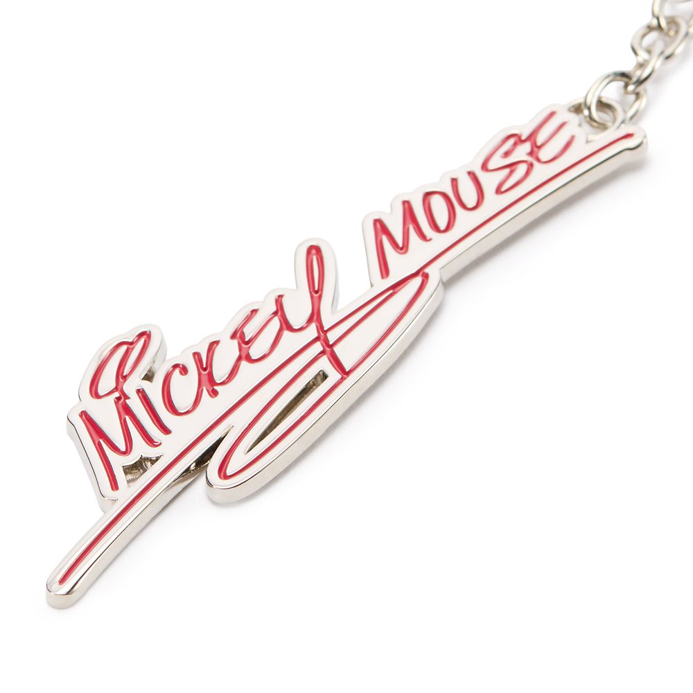Mickey Mouse Signature Keychain