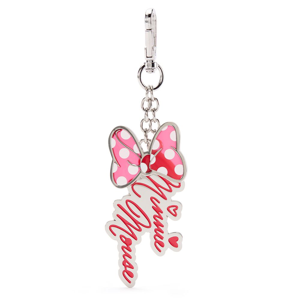 Minnie Mouse Signature Keychain