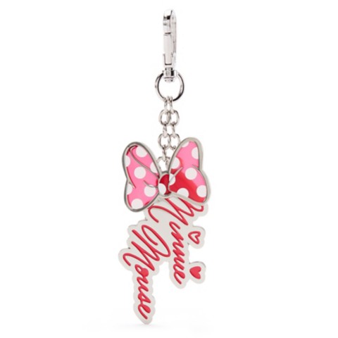 Брелоки Disney Minnie Mouse Signature Keychain