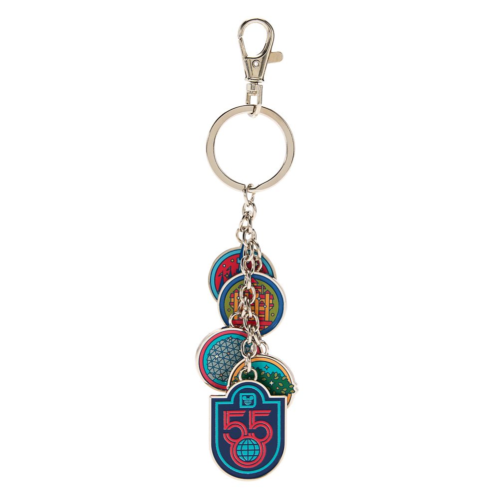 Walt Disney World 55th Anniversary Keychain Bag Charm
