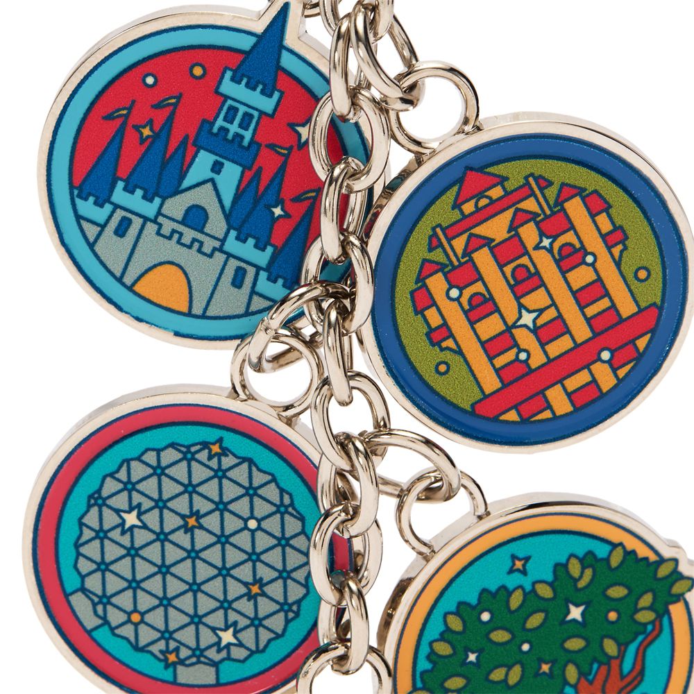 Walt Disney World 55th Anniversary Keychain Bag Charm