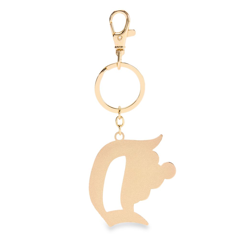 Mickey Mouse Disneyland ''D'' Keychain Bag Charm &ndash; Burgundy