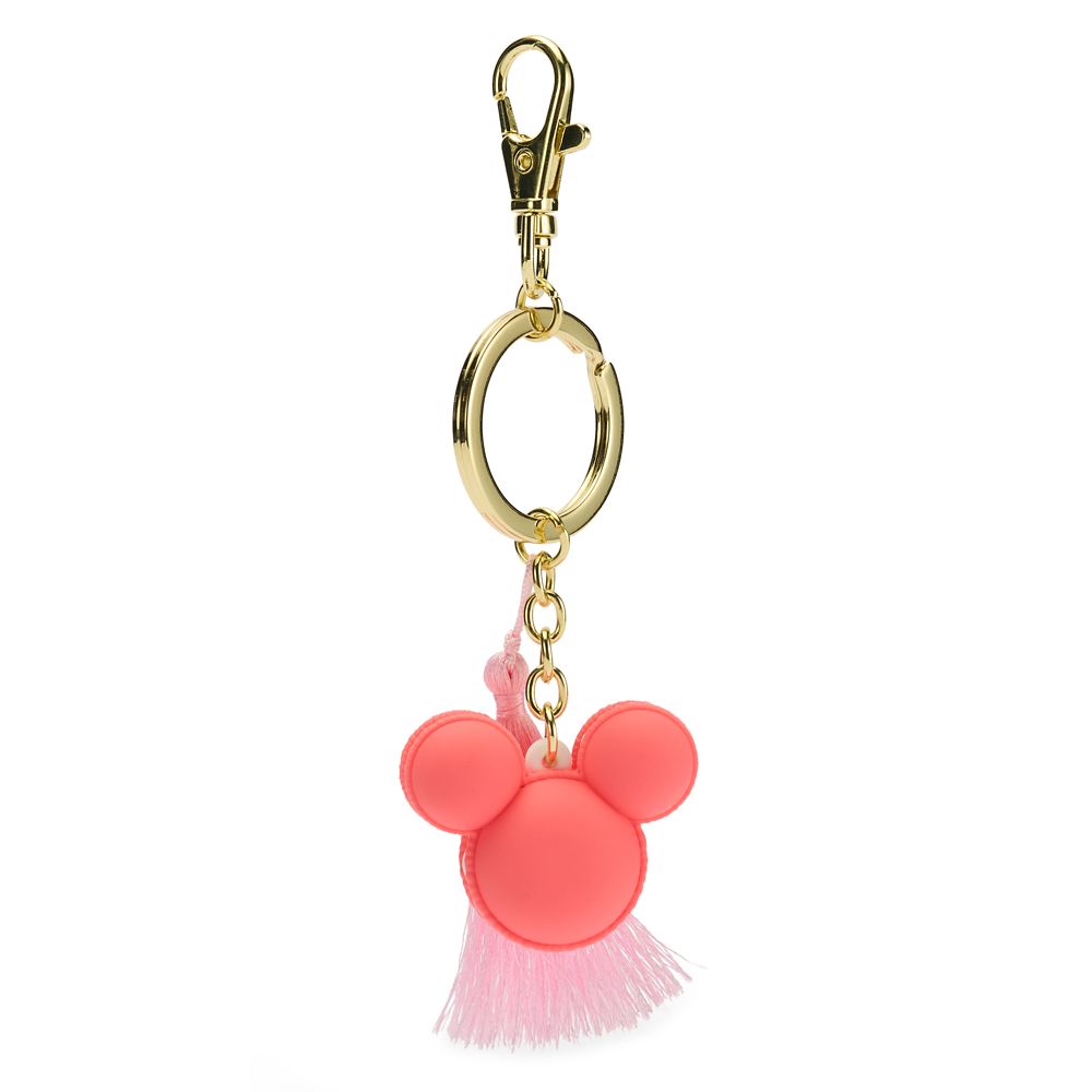 Mickey Mouse Icon Macaron Keychain  Pink Official shopDisney