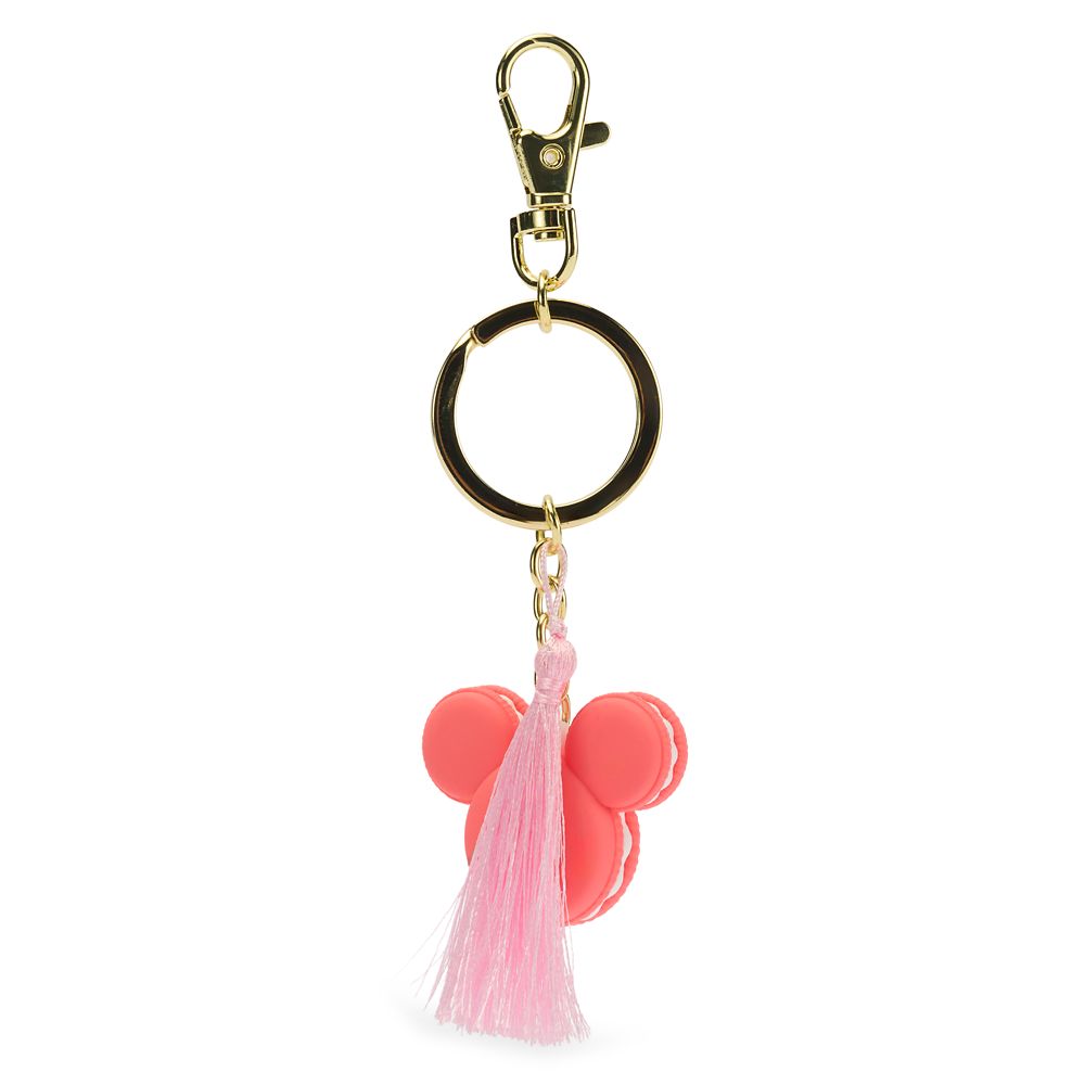 Mickey Mouse Icon Macaron Keychain - Pink
