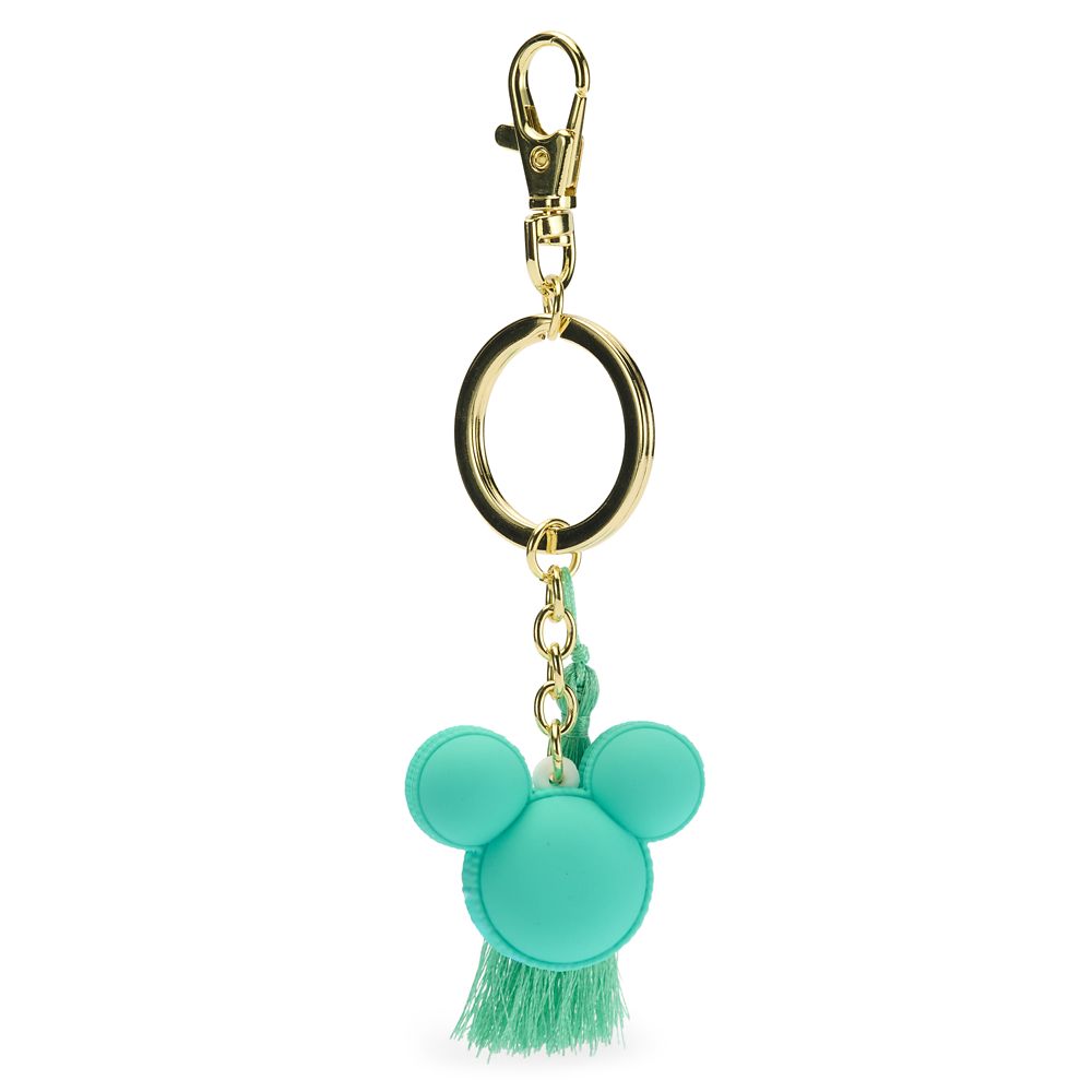 Mickey Mouse Icon Macaron Keychain  Green Official shopDisney