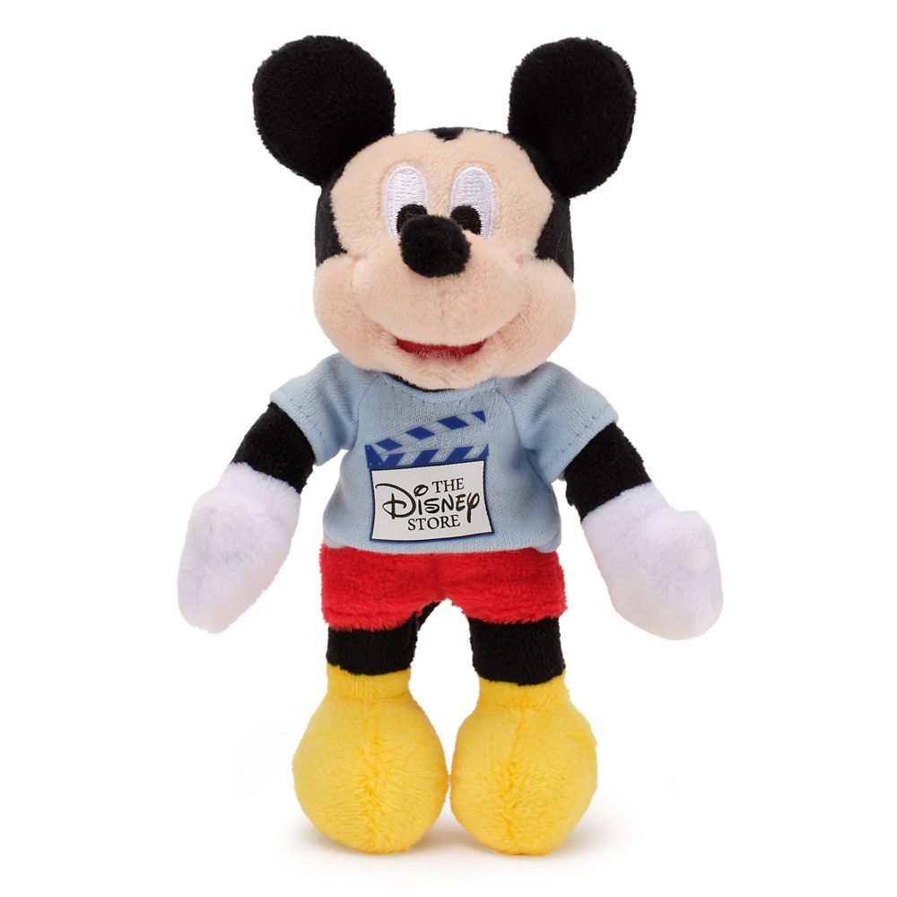 Mickey Mouse Mini Plush Magnet &ndash; The Disney Store &ndash; 5 1/2'' &ndash; Exclusive