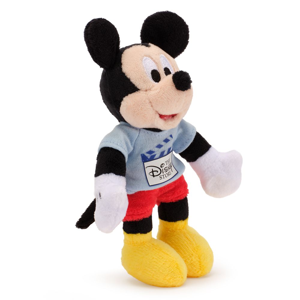 Mickey Mouse Mini Plush Magnet &ndash; The Disney Store &ndash; 5 1/2'' &ndash; Exclusive