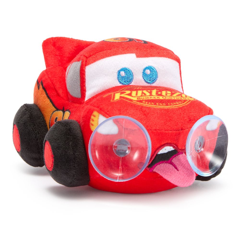 Lightning McQueen Suction Cup Plush &ndash; Cars