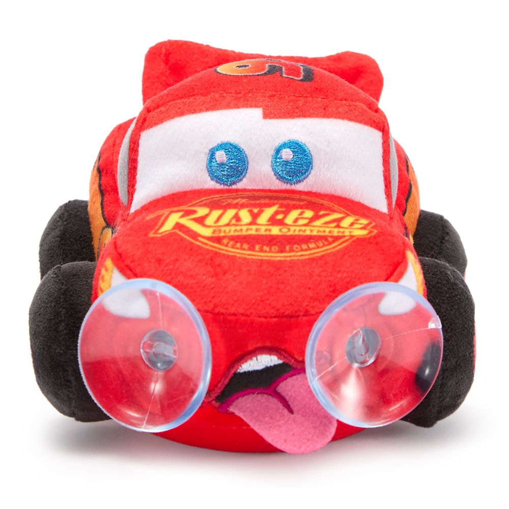 Lightning McQueen Suction Cup Plush &ndash; Cars
