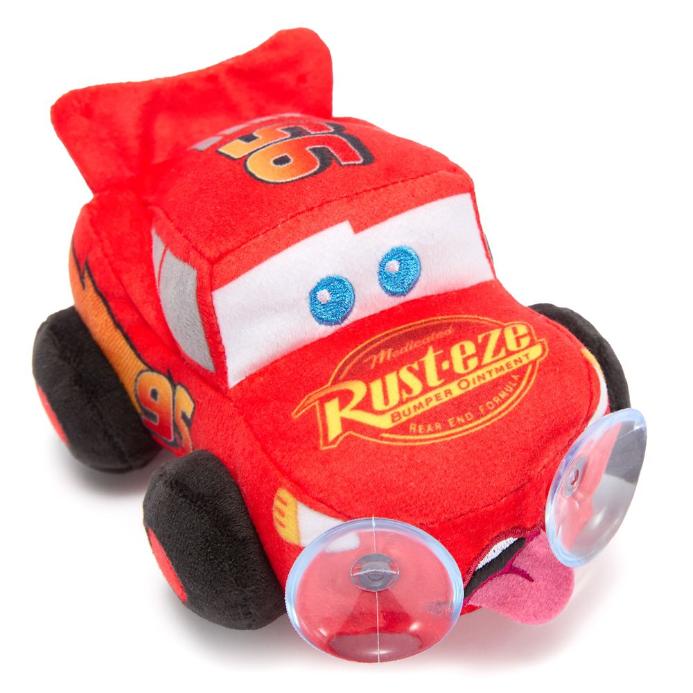 Lightning McQueen Suction Cup Plush &ndash; Cars