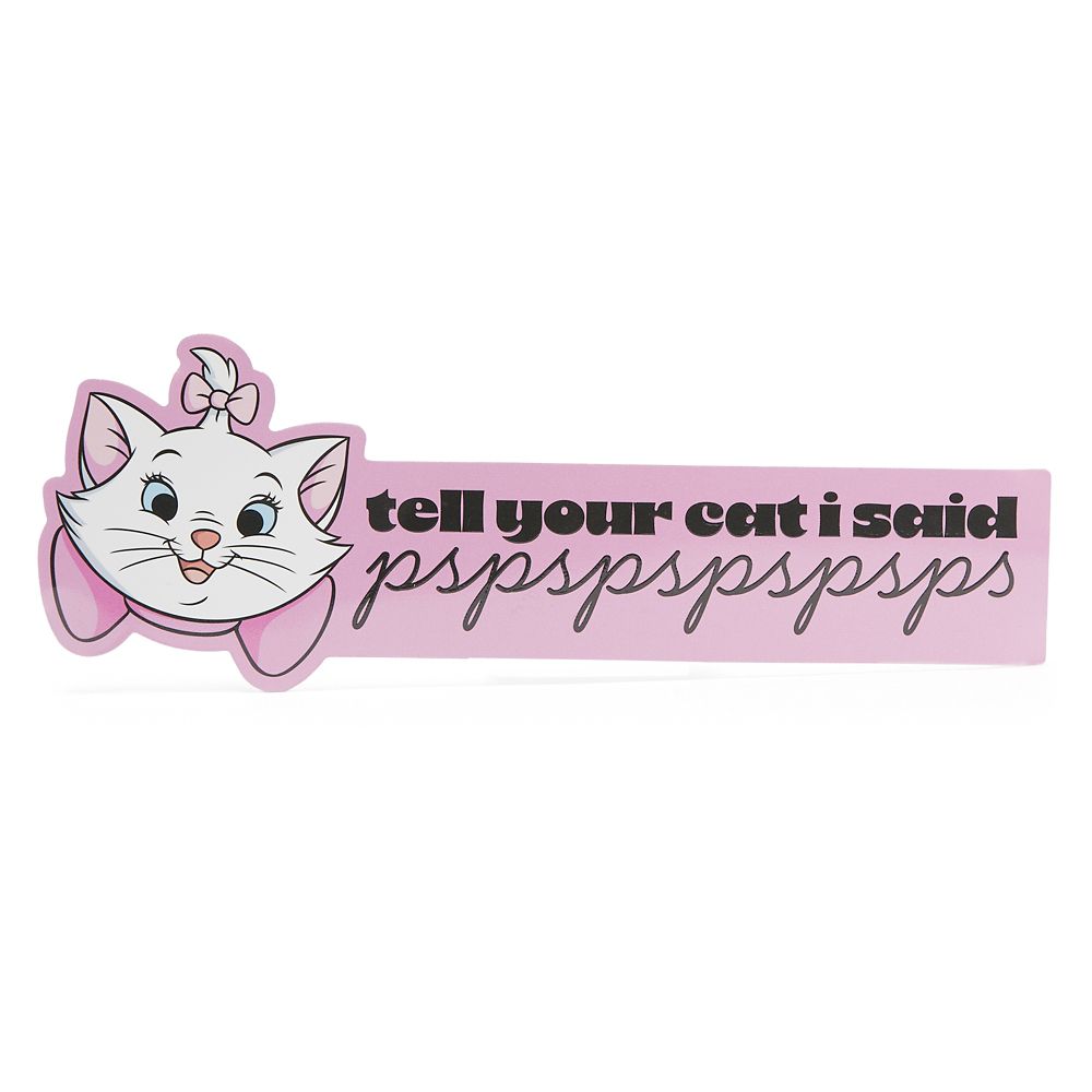 Marie Car Magnet &ndash; Aristocats