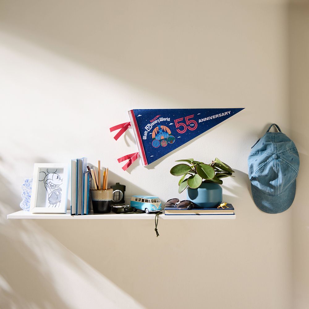 Walt Disney World 55th Anniversary Logo Pennant