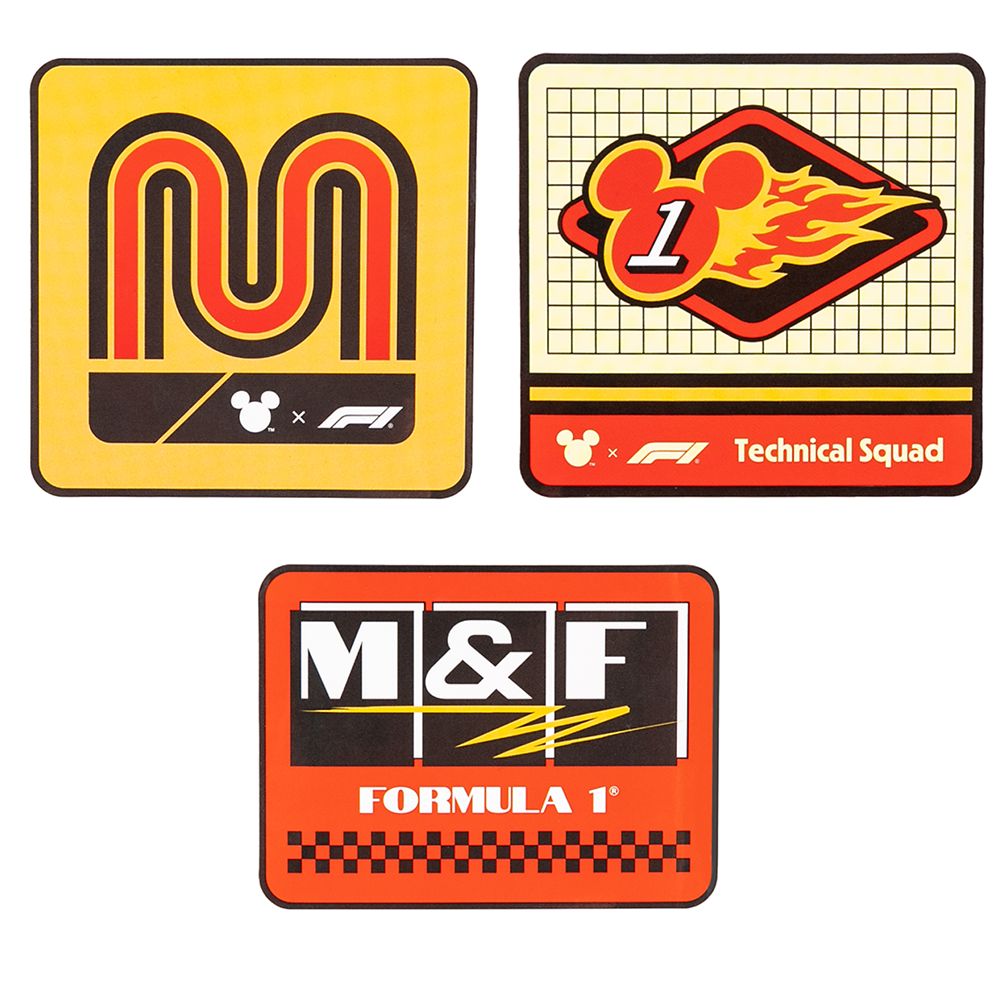 Disney x Formula 1 Sticker Set