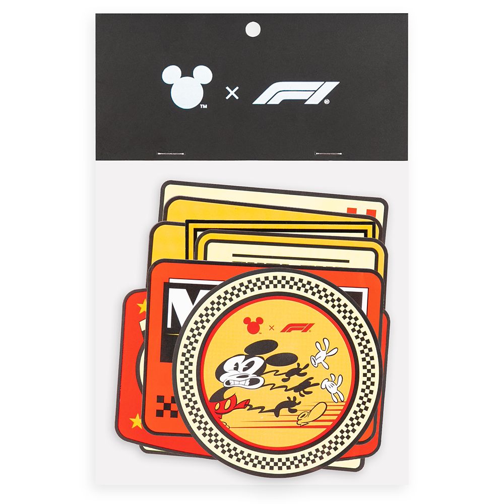 Disney x Formula 1 Sticker Set