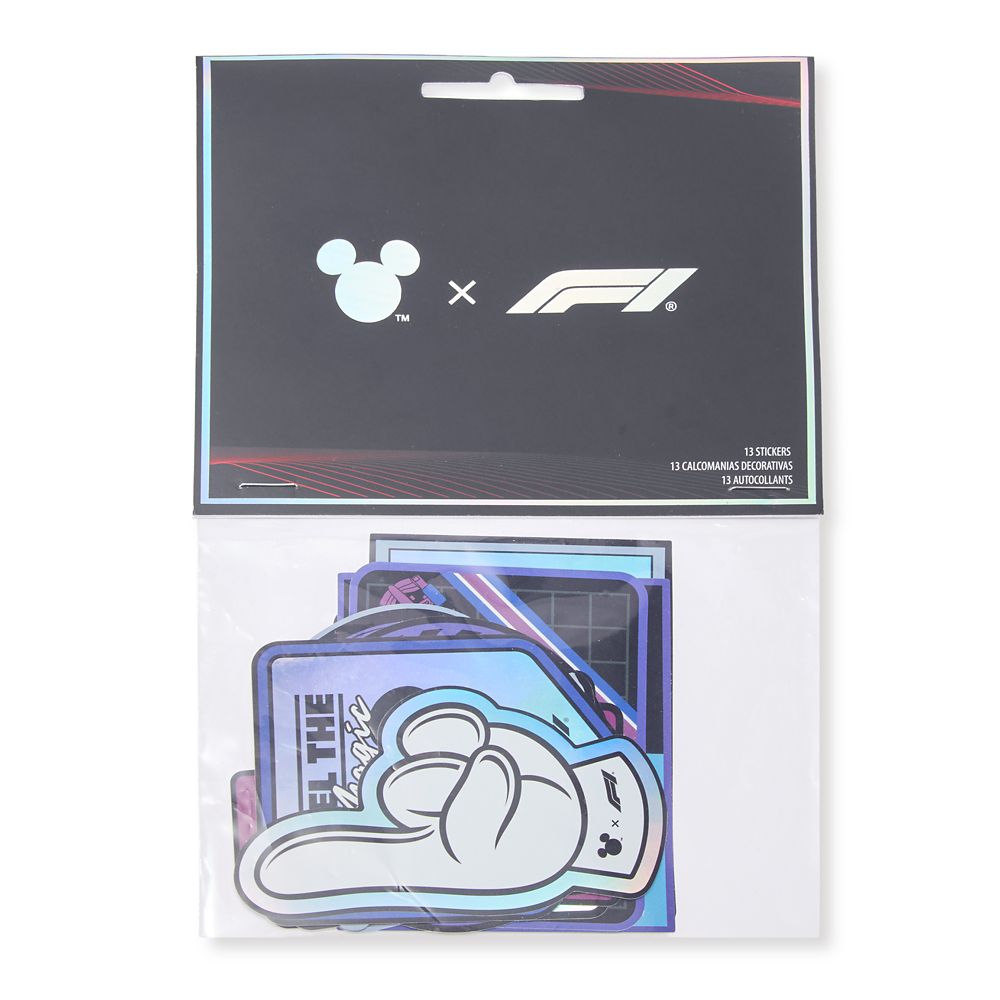 Disney x Formula 1&reg; Velocity Mickey Mouse Sticker Set