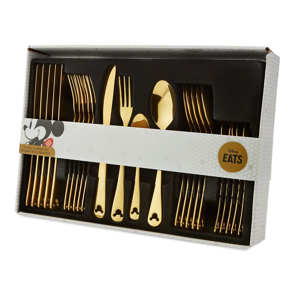 Disney parks outlets Mickey Mouse flatware set