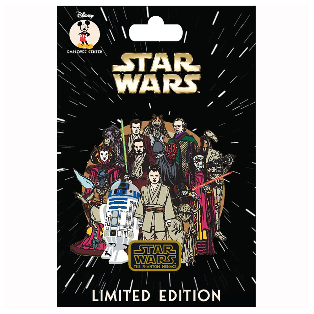 Star Wars: The Phantom Menace Pin &ndash; Disney Employee Center &ndash; Cast Member Exclusive &ndash; Limited Edition