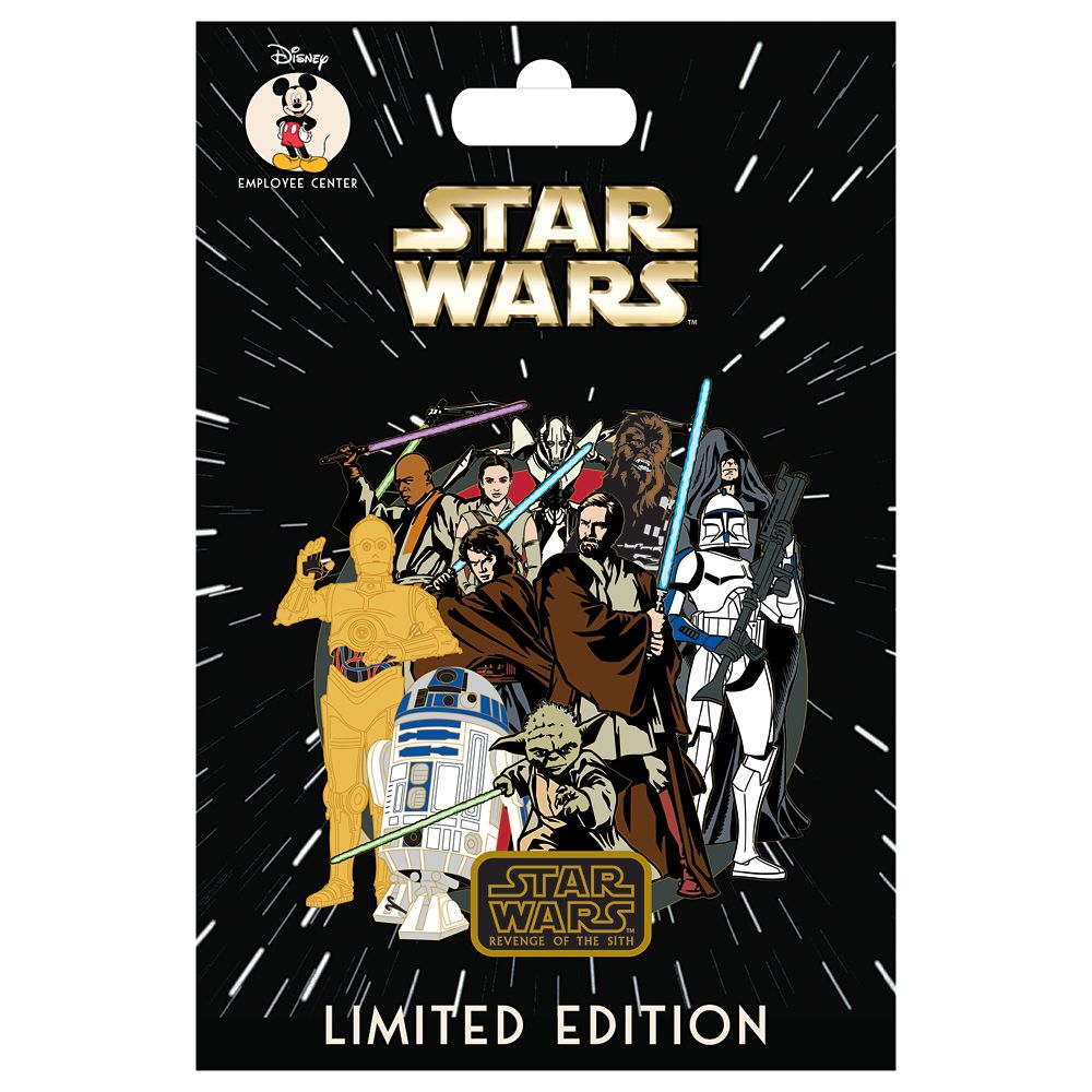 Star Wars: Revenge of the Sith Pin &ndash; Disney Employee Center &ndash; Cast Member Exclusive &ndash; Limited Edition