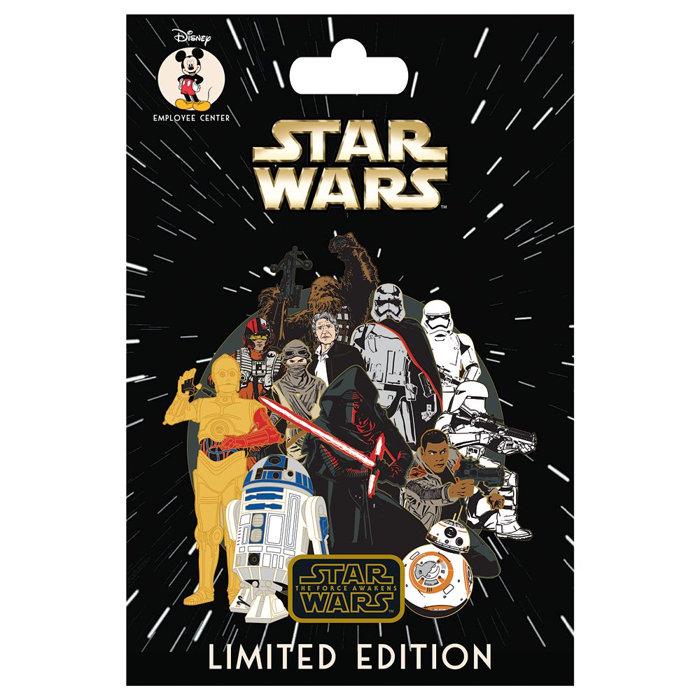 Star Wars: The Force Awakens Pin &ndash; Disney Employee Center &ndash; Cast Member Exclusive &ndash; Limited Edition