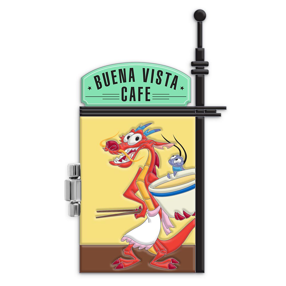Mushu Pin &ndash; Mulan &ndash; Buena Vista Cafe &ndash; Disney Employee Center &ndash; Cast Member Exclusive &ndash; Limited Edition