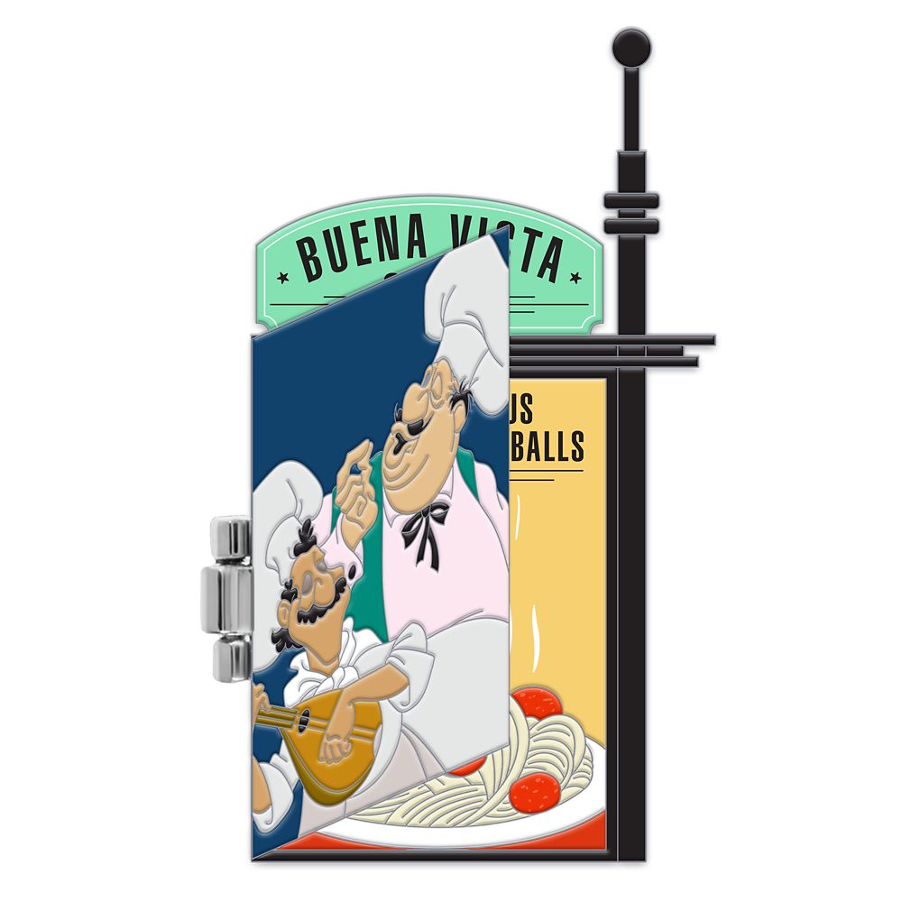 Tony and Joe Pin &ndash; Lady and the Tramp &ndash; Buena Vista Cafe &ndash; Disney Employee Center &ndash; Cast Member Exclusive &ndash; Limited Edition