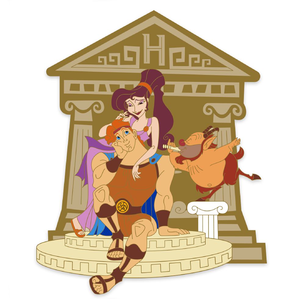 Hercules, Meg, and Phil Pin &ndash; Disney Employee Center &ndash; Cast Member Exclusive &ndash; Limited Edition
